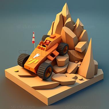 3D модель Игра St Hill Climb Racing 2 (STL)